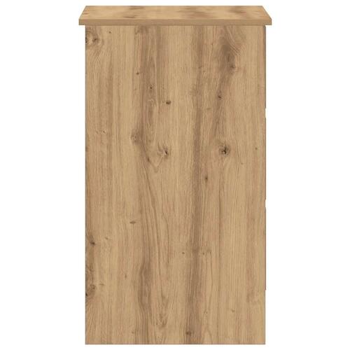 Skrivebord 90x45x76 cm konstrueret træ kunsteg
