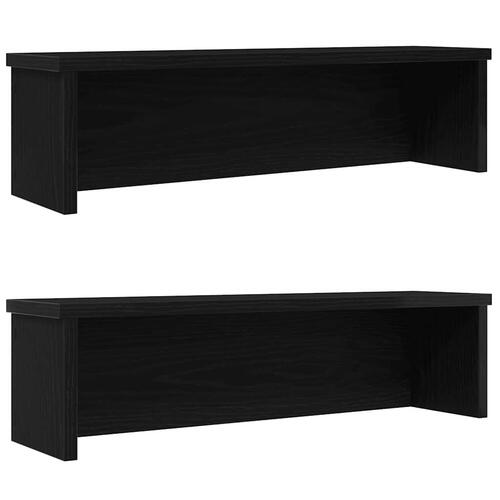 Køkkenreoler kan stables 2 stk. 50x15x16 cm sort