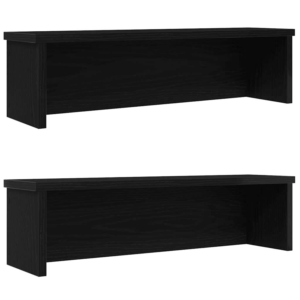 Køkkenreoler kan stables 2 stk. 50x15x16 cm sort