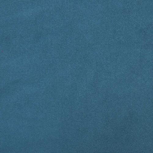 Sengeramme uden madras 80x220 cm fløjl mørkeblå