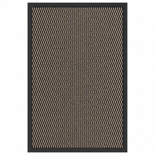 Dørmåtte 40×60 cm - brun, skridsikker og vaskbar