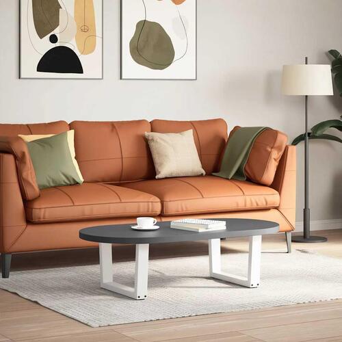 Spisebordsben V-form 2 stk 50x(30-31,3) cm stål hvid