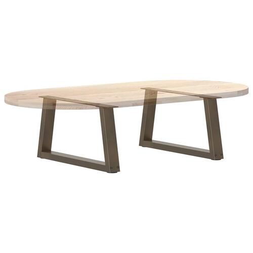Spisebordsben V-form 2 stk naturstål 50x(30-31,3) cm stål