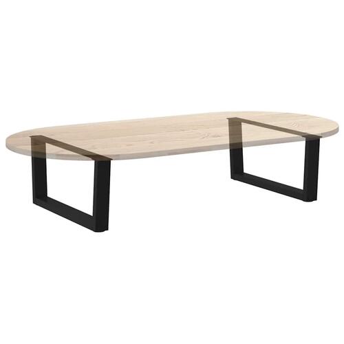 Spisebordsben V-form 2 stk 70x(30-31,3) cm stål sort
