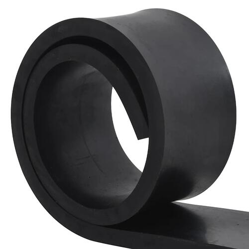 Gummikant til sneplov 100x15x2 cm sort