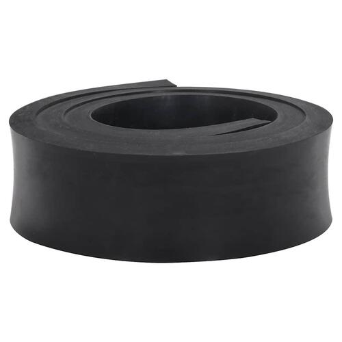 Gummikant til sneplov 200x8x2 cm sort
