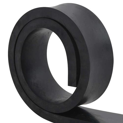 Gummikant til sneplov 200x8x2 cm sort