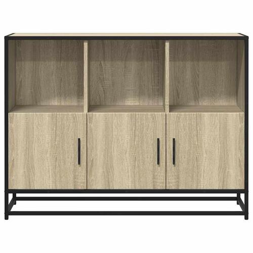 Skænk 100x35x76 cm konstrueret træ sonoma-eg