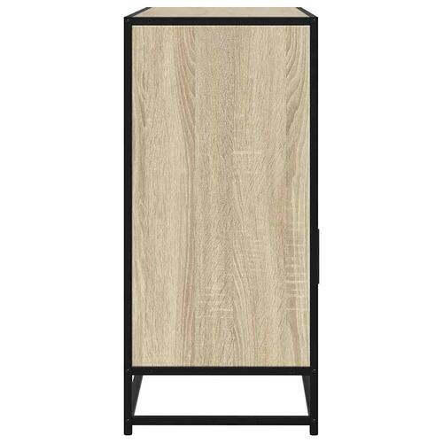 Skænk 100x35x76 cm konstrueret træ sonoma-eg