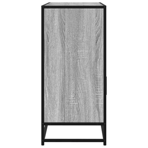 Skænk 100x35x76 cm konstrueret træ grå sonoma-eg