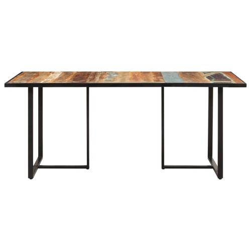 Spisebord 180 cm massivt genbrugstræ