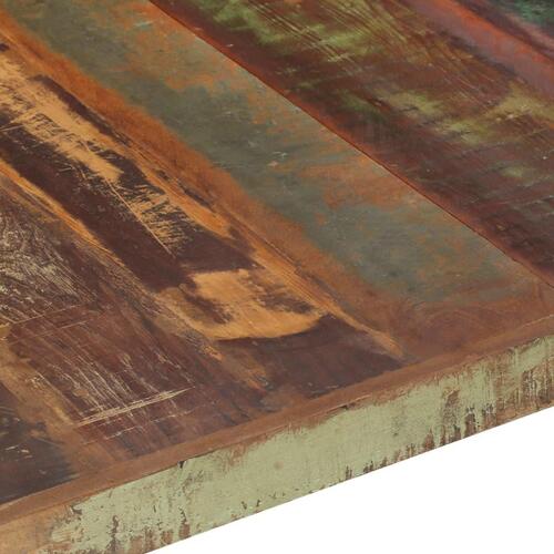 Sofabord 140x140x40 cm massivt genbrugstræ