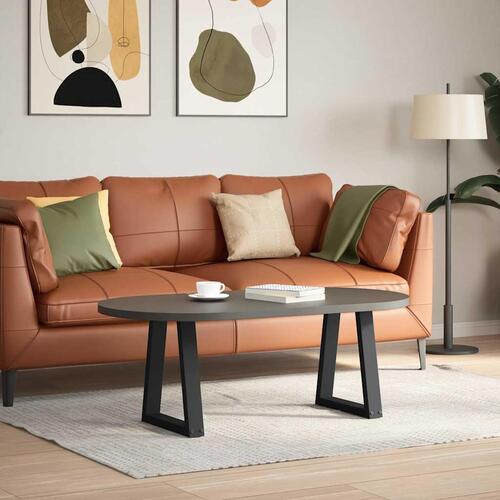 Spisebordsben V-formet 2 stk. 28x(42-43,3) cm stål sort