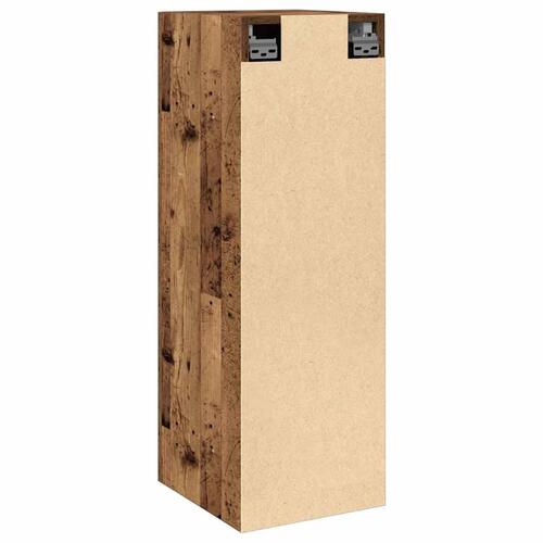 Tv-skabe 2 stk. 30,5x30x90 cm konstrueret træ antikt træ