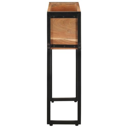 Plantekasse 60x20x68 cm massivt akacietræ
