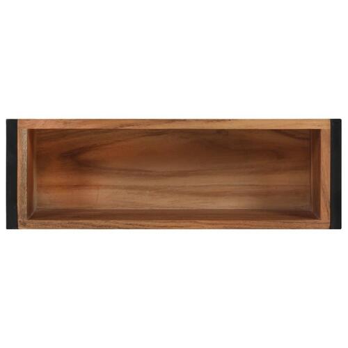 Plantekasse 60x20x68 cm massivt akacietræ
