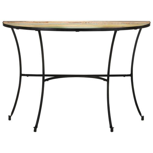 Sidebord 110x40x77 cm massivt genbrugstræ