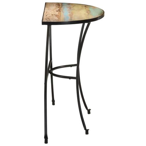 Sidebord 110x40x77 cm massivt genbrugstræ