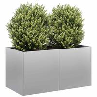 Plantekasse 80x40x40 cm galvaniseret stål