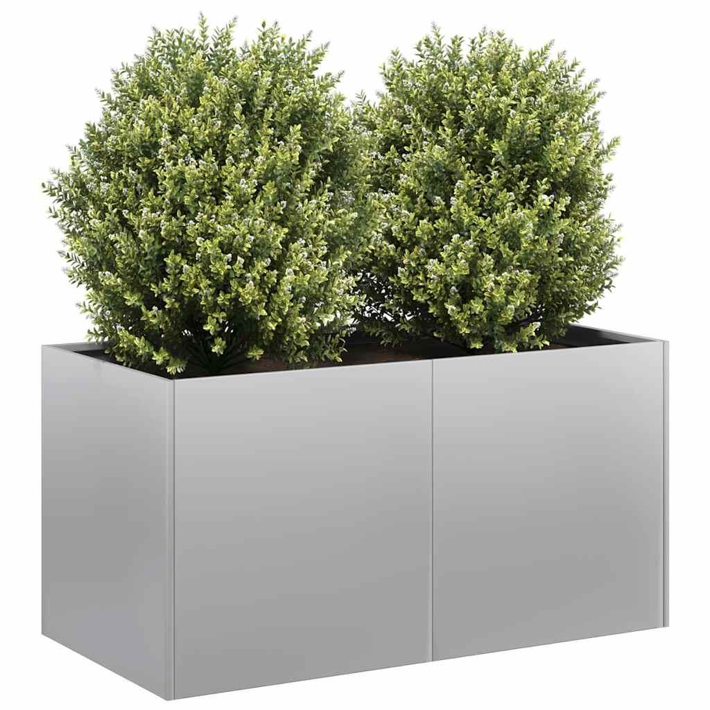 Plantekasse 80x40x40 cm galvaniseret stål