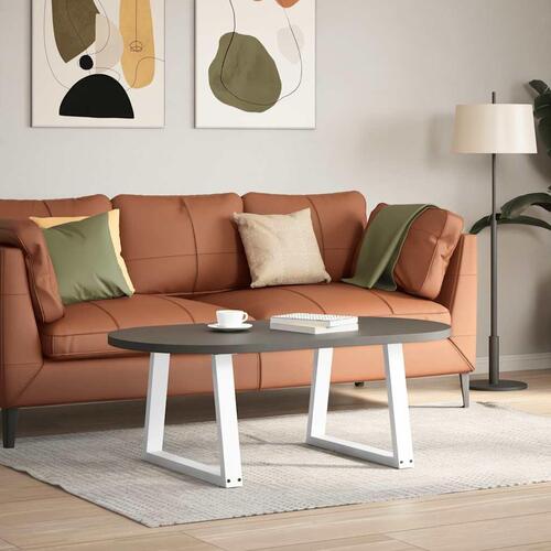 Spisebordsben V-formet 2 stk. 70x(42-43,3) cm stål hvid