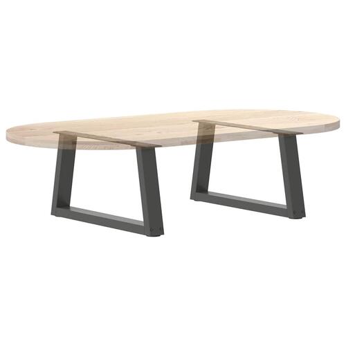 Spisebordsben V-form 2 stk 60x(30-31,3) cm stål antracitgrå