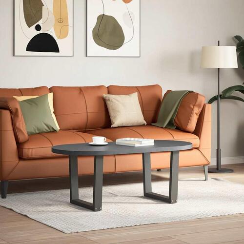 Spisebordsben V-formet 2 stk. 50x(42-43,3) cm stål antracitgrå