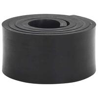 Gummikant til sneplov 150x10x1 cm sort