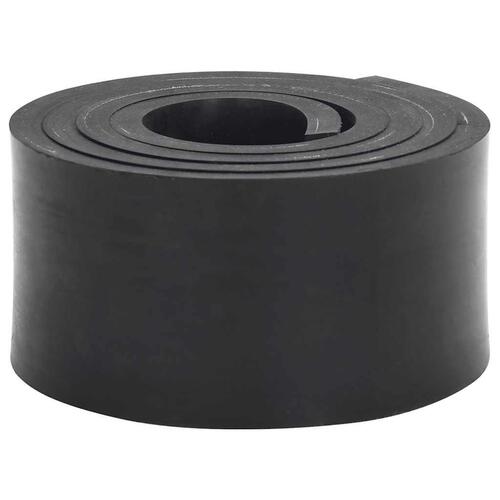 Gummikant til sneplov 150x10x1 cm sort
