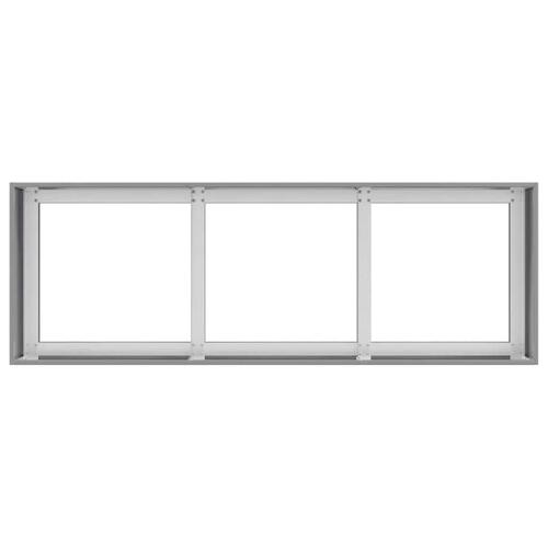 Plantekasse 120x40x40 cm galvaniseret stål