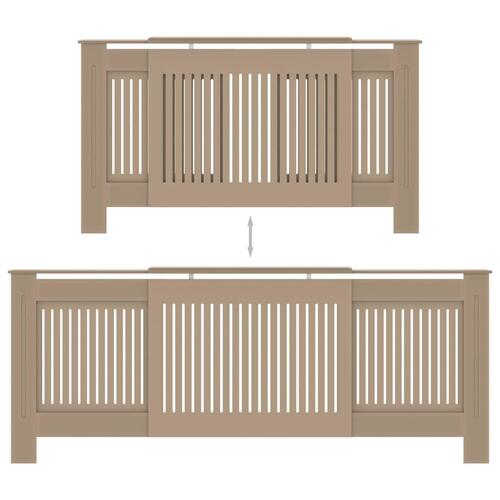 Radiatorskjuler 205 cm MDF