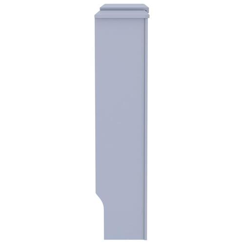 Radiatorskjuler 205 cm MDF grå