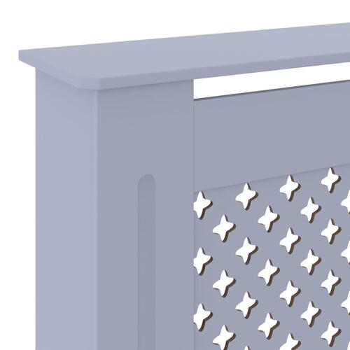 Radiatorskjuler 205 cm MDF grå