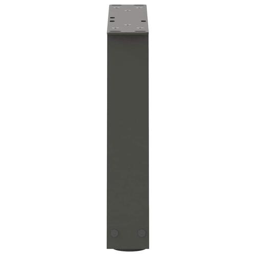 Spisebordsben V-form 2 stk 40x(30-31,3) cm stål antracitgrå