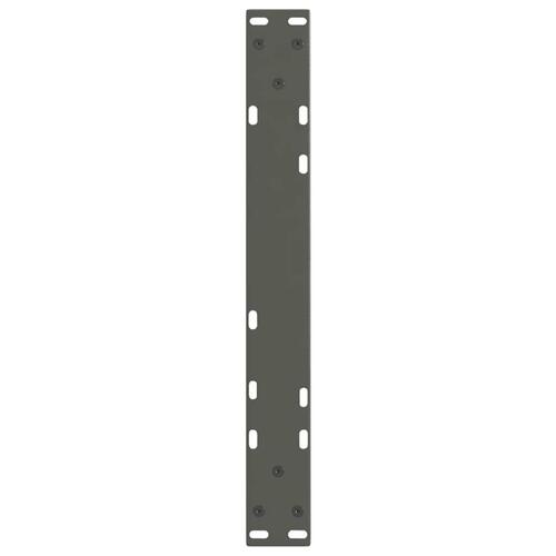Spisebordsben V-formet 2 stk. 60x(42-43,3) cm stål antracitgrå