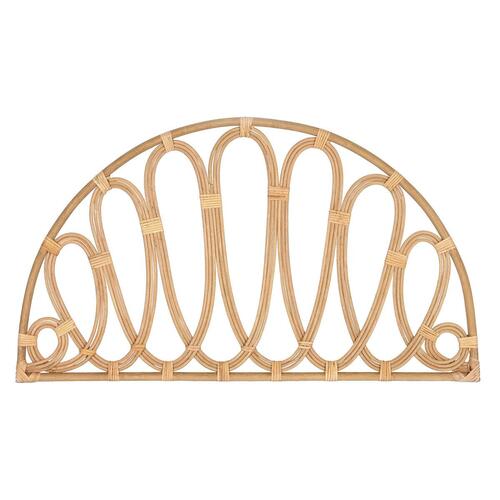 Sengegavl Home ESPRIT Bambus Rattan 104 x 2 x 58,5 cm