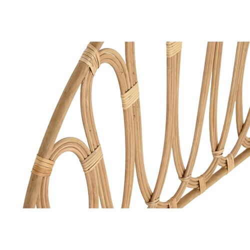 Sengegavl Home ESPRIT Bambus Rattan 104 x 2 x 58,5 cm