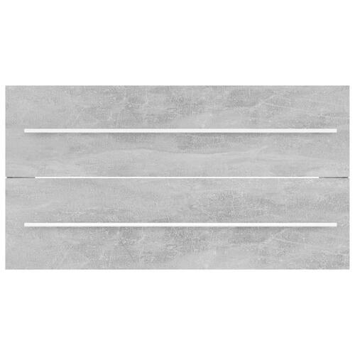 Vaskeskab 90x38,5x48 cm spånplade betongrå