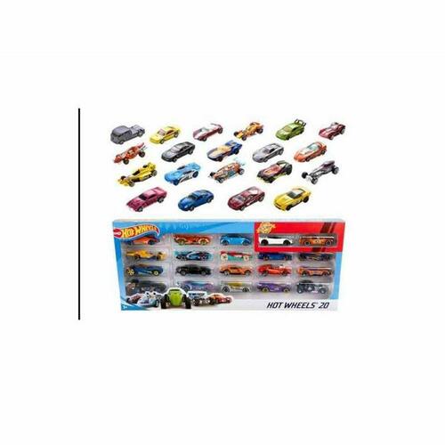 Legetøjssæt med køretøjer Hot Wheels H7045 (20 enheder)