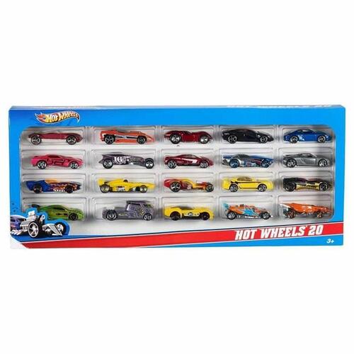 Legetøjssæt med køretøjer Hot Wheels H7045 (20 enheder)