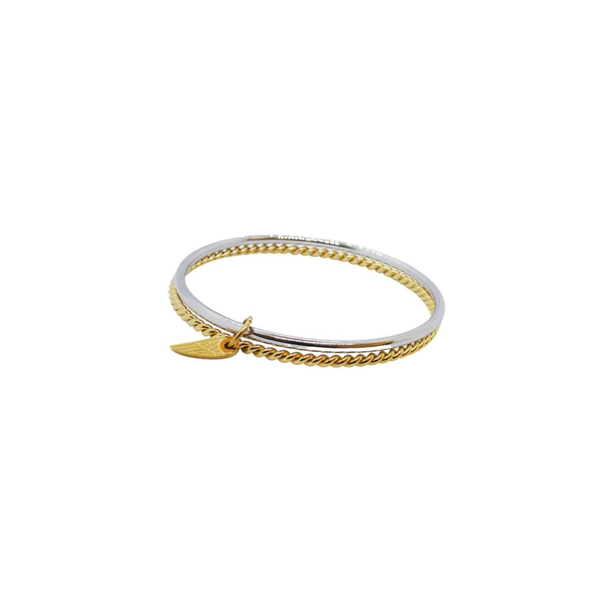 AN Jewels unisex armbånd AL.B2MW23SG - tofarvet bangle