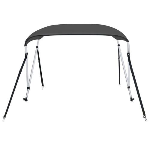 Biminitop med 2 buer 150x120x110 cm antracitgrå