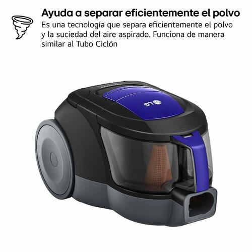 Poseløs støvsuger LG VK8506NHAG Rød 650 W