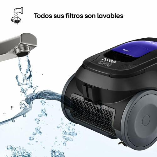 Poseløs støvsuger LG VK8506NHAG Rød 650 W