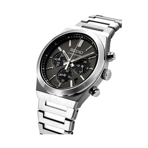 Herreur Seiko SSB455P1 Grå Sølvfarvet
