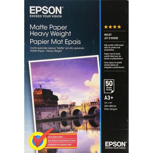 Mat fotografisk papir Epson C13S041264 A3