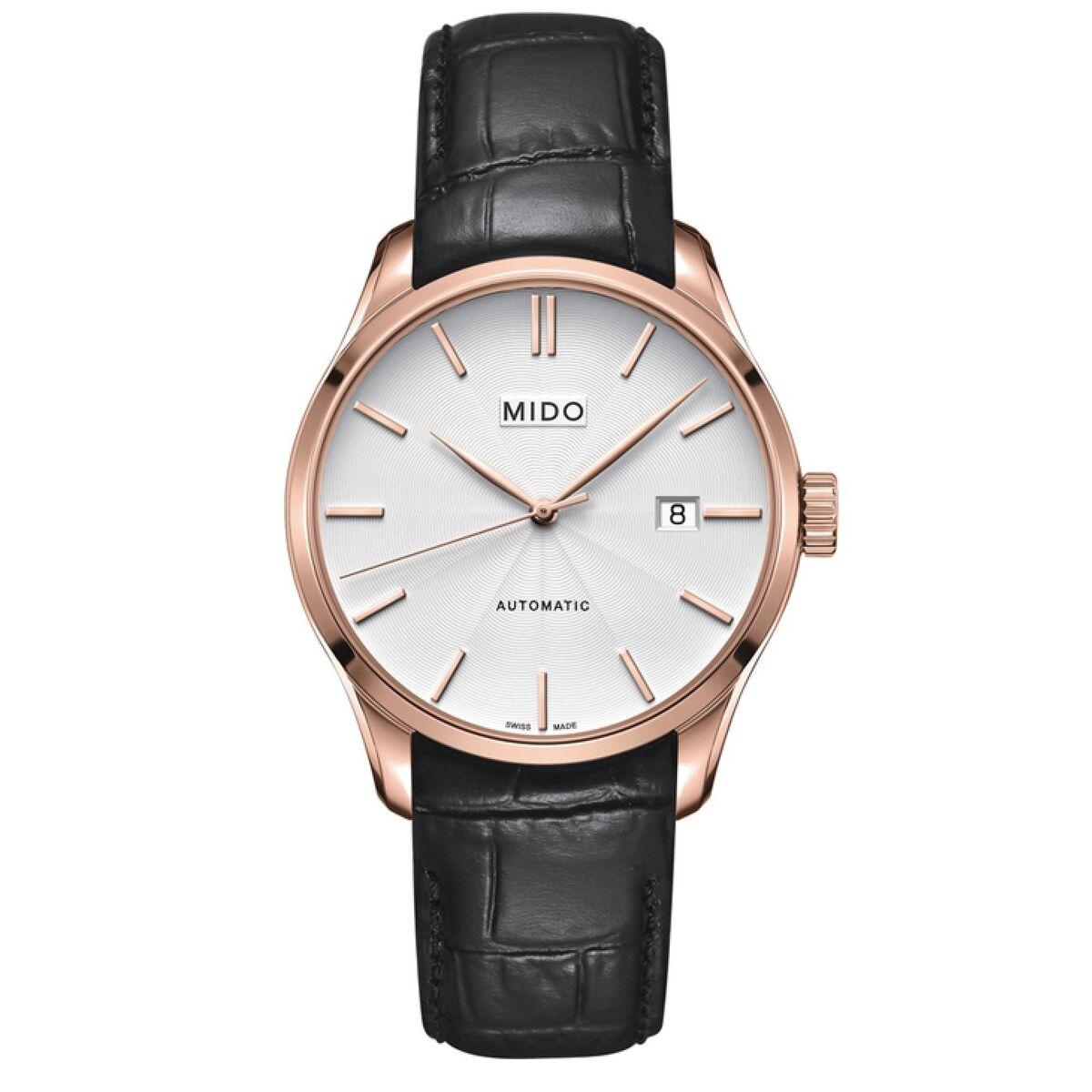 Mido Belluna II Gent herreur Ø 40 mm - automatisk, læderrem