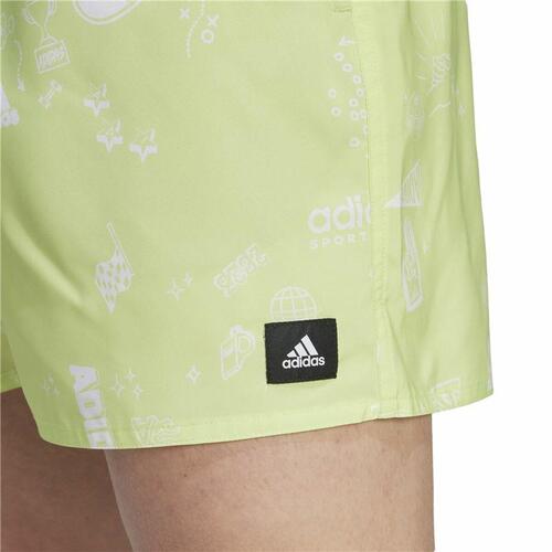 Badetøj til Børn Adidas Clx Sho Sl Gul Grøn S
