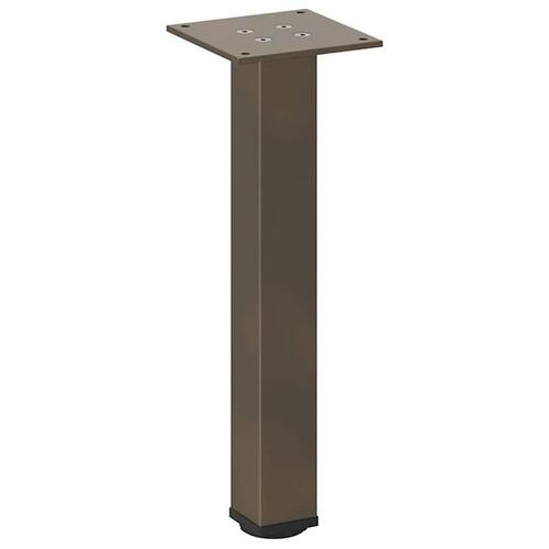 Sofabordben 4 stk. naturstål 30-32 cm stål