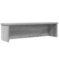 Køkkenstativ kan stables 50x15x16 cm grå sonoma-eg